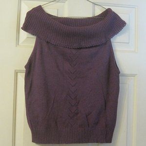 White Stag Ladies Sweater Knit Sleeveless Tank Top Size L (12/14)